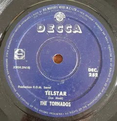 The Tornados Decca Decca – Telstar (Vinyl, 7")