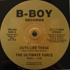 The Ultimate Force – Cuts Like These (Vinyl, 12")