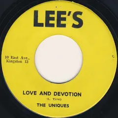 The Uniques – Love And Devotion (Vinyl, 7")