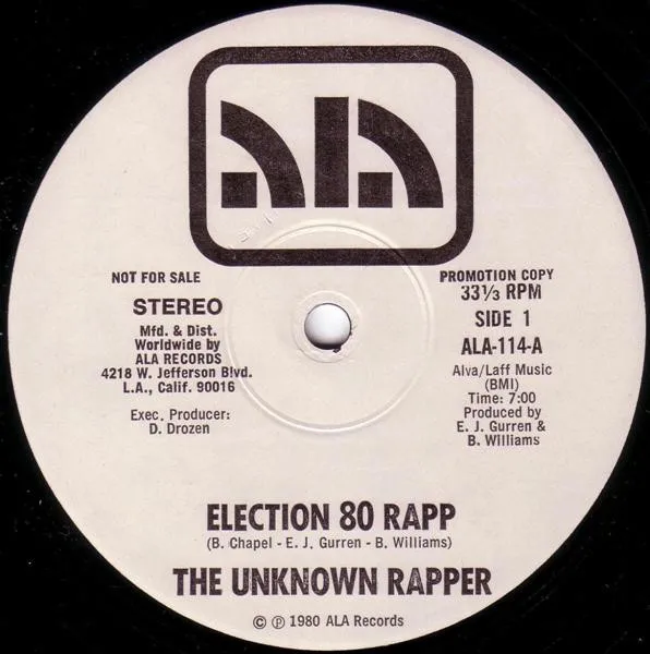 The Unknown Rapper – Election 80 Rapp