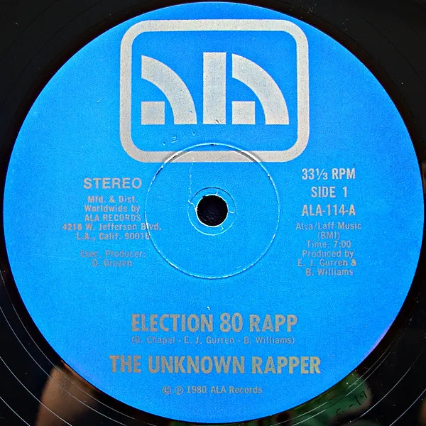 The Unknown Rapper – Election 80 Rapp