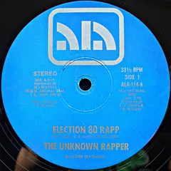 The Unknown Rapper – Election 80 Rapp (Vinyl, 12")
