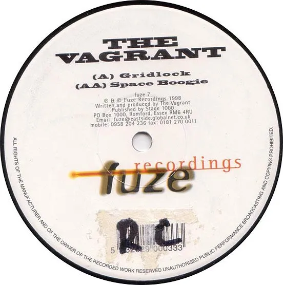 The Vagrant – Gridlock / Space Boogie