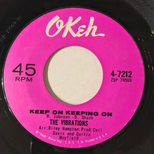 The Vibrations – Keep On Keeping On