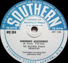 The Westway Studio Orchestra – Panoramic Achievement (Vinyl, 10")