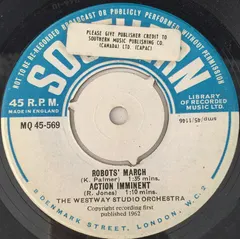 The Westway Studio Orchestra – Robots' March (Vinyl, 7")