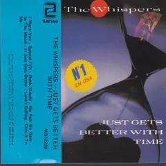 The Whispers – Just Gets Better With Time (Cassette, Album)