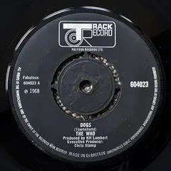 The Who Track Record – Dogs (Vinyl, 7")