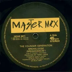 The Younger Generation – Breakloose (Breakdancin) (Vinyl, 12")