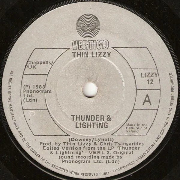 Thin Lizzy – Thunder & Lighting