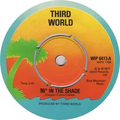 Third World – 96º In The Shade (Vinyl, 7")