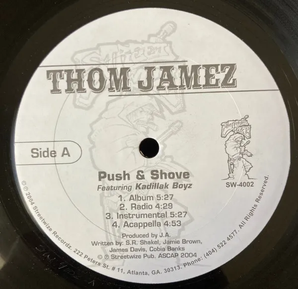 Thom Jamez – Push & Shove / U Know
