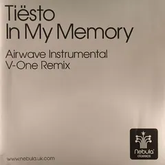 Tiësto* – In My Memory (Vinyl, 12")