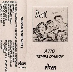 Àtic – Temps D'amor (Cassette, Album)