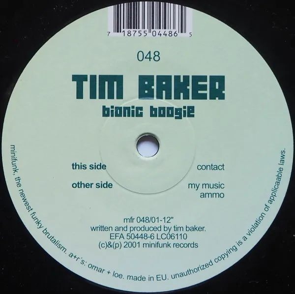 Tim Baker – Bionic Boogie