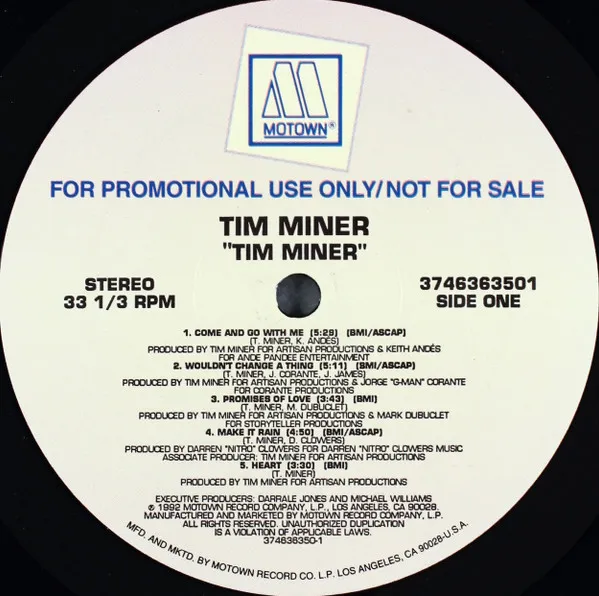 Tim Miner – Tim Miner