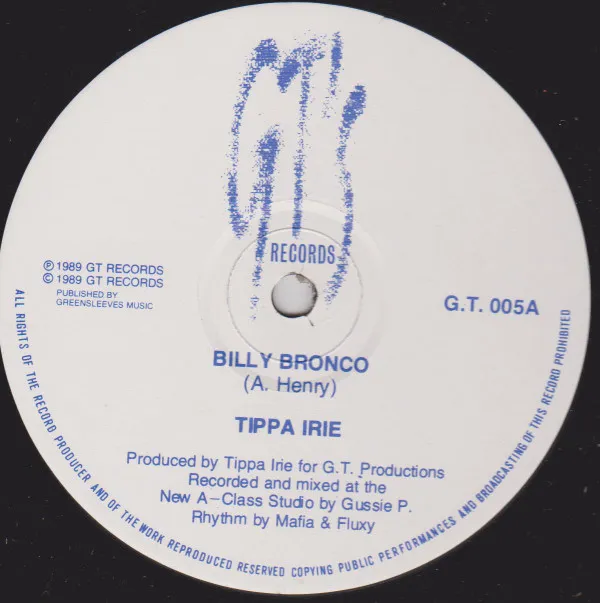 Tippa Irie – Billy Bronco