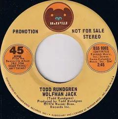 Todd Rundgren – Wolfman Jack (Vinyl, 7")