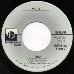 Toga Private Stock – More (Vinyl, 7")