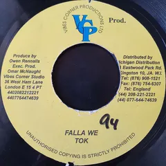 TOK* – Falla We (Vinyl, 7")