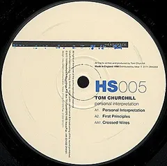 Tom Churchill – Personal Interpretation (Vinyl, 12")