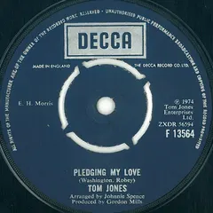 Tom Jones – Pledging My Love (Vinyl, 7")