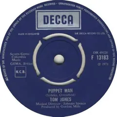 Tom Jones – Puppet Man (Vinyl, 7")