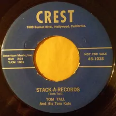 Tom Tall And His Tom Kats – Stack-A-Records (Vinyl, 7")