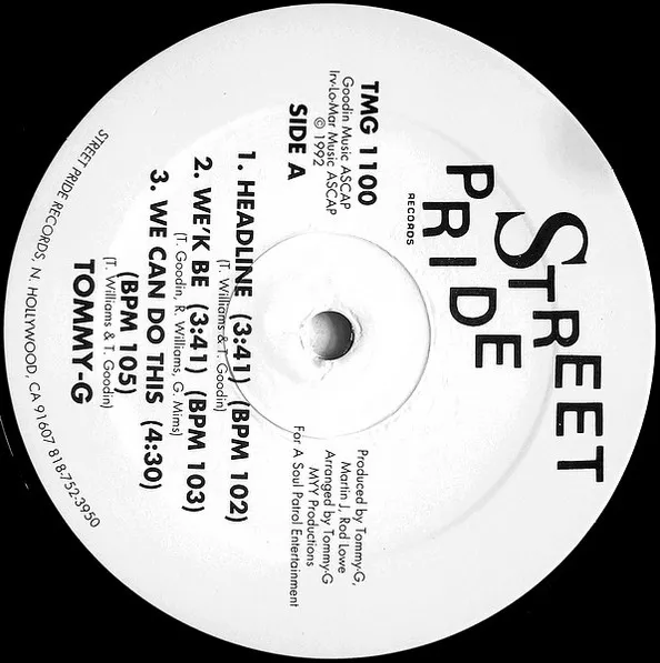 Tommy-G – Headline