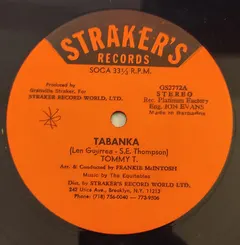 Tommy T.* – Tabanka (Vinyl, 12")