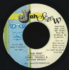 Tommy Trouble & Andrew Wright (5) – Gun Point (Vinyl, 7")