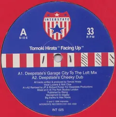 Tomoki Hirata – Facing Up (Vinyl, 12")