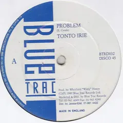 Tonto Irie / Steppa – Problem / Short A Breath (Vinyl, 12")