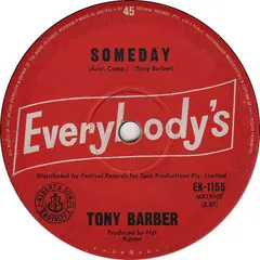 Tony Barber (2) – Someday (Vinyl, 7")