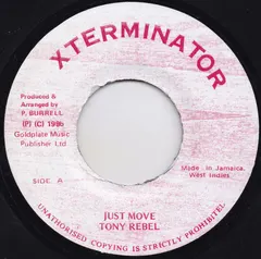 Tony Rebel – Just Move (Vinyl, 7")