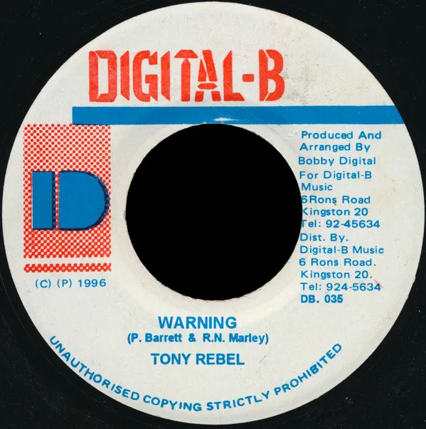 Tony Rebel – Warning