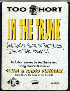 Too Short – In The Trunk (CD, Single)