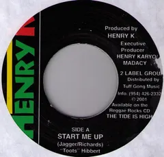 Toots Hibbert – Start Me Up (Vinyl, 7")