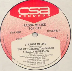 Top Cat – Ragga Mi Like (Vinyl, 12")