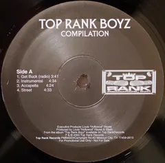 Top Rank Boyz – Compilation (Vinyl, 12")