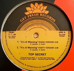 Top Secret (10) – It's A Warning (Vinyl, 12")