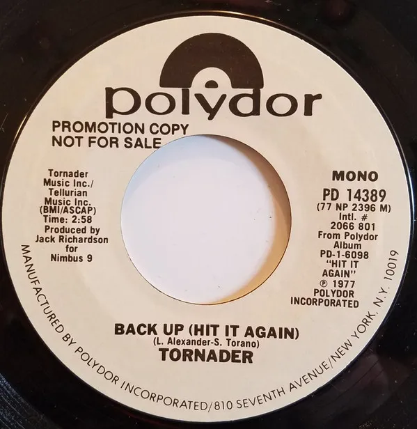 Tornader – Back Up (Hit It Again)