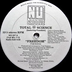 Total Science (2) Featuring Freedom* – Freedom (Vinyl, 12")