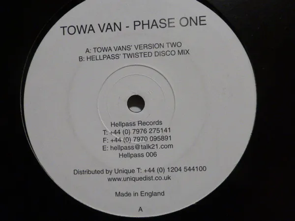 Towa Van – Phase One