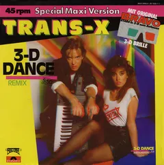 Trans-X – 3-D Dance (Remix) (Vinyl, 12")