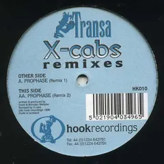 Transa – Prophase (X-Cabs Remixes) (Vinyl, 12")