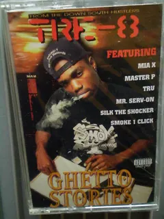 Tre-8 – Ghetto Stories (Cassette, Album)