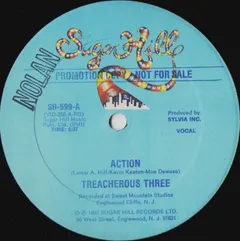 Treacherous Three – Action (Vinyl, 12")