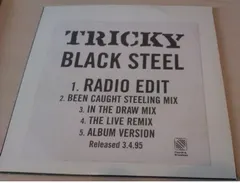 Tricky – Black Steel (CD, Promo)