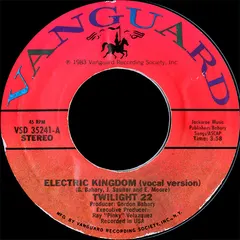 Twilight 22 – Electric Kingdom (Vinyl, 7")